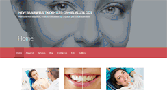 Desktop Screenshot of dentistnewbraunfels.com